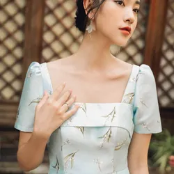 Váy hoa xanh của Lép 714639