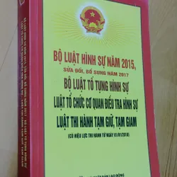 LUẬT HÌNH SỰ 2015