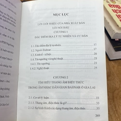 TÌM HIỂU THANG ÂM -ĐIỆU THỨC TRONG ÂM NHẠC DÂN GIAN BAHNAR,Bản bìa cứng, có chữ ký tác giả 528020