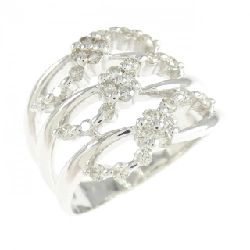 Nhẫn kim cương K18WG 0.50CT