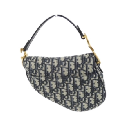 【Sản phẩm mới】Christian Dior DIOR OBLIQUE Saddle Mini M0456CTZQ Túi 618928