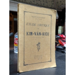 Étude Critique du kim van kieu - Tran Cuu Chan