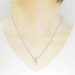 K18WG Dây chuyền kim cương 0.11CT - Hàng hiệu Chính hãng 851120