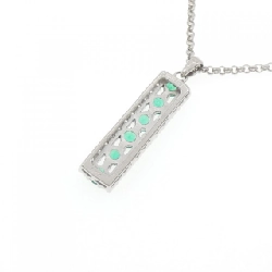 Dây chuyền Emerald PT900/PT850 0.53CT - Hàng hiệu Authentic 846489