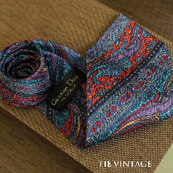 CÀ VẠT CHRISTIAN DIOR MONSIEUR / PAISLEY TIE  7541