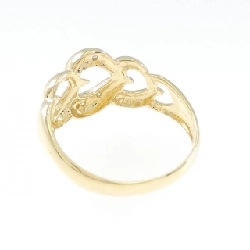 Nhẫn kim cương hình trái tim K18YG 0.03CT 666023