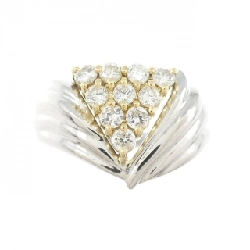 Nhẫn kim cương PT900/K18YG 0.50CT - Hàng hiệu Chính hãng 850564