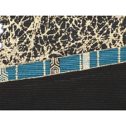 Áo kimono lưu tơ thêu họa tiết vàng - Hàng hiệu Authentic 876625