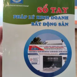 sổ tay hướng dẫn về pháp luật trong lĩnh vực bất động sản