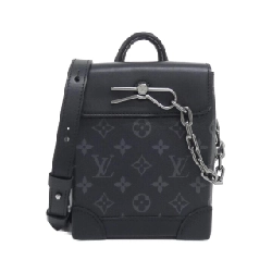 Túi đeo vai Louis Vuitton Monogram Eclipse Nano Steamer M82774
