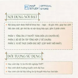 Lí thuyết 360 độ Hóa Học theo chương trình sách giáo khoa mới | Mapstudy 958738