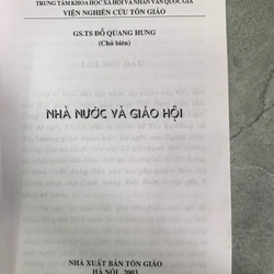 Bước đầu tìm hiểu về mối quan hệ giữa nhà nước và giáo hội  304742