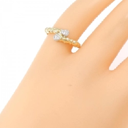 Nhẫn kim cương 750YG/750WG 0.045CT - Hàng hiệu Authentic 853382