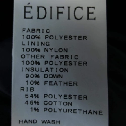 Áo khoác lông vũ EDIFICE - Hàng hiệu Authentic 895982