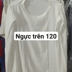 Áo thun trắng bigsize, ngực trên 120 996728