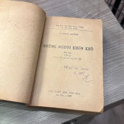 Những người khốn khổ - Victor Hugo - Nxb Văn học HN 1987 996274