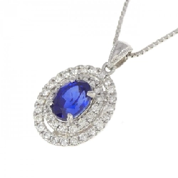 Dây chuyền Sapphire 1.28CT xuất xứ Madagascar - Hàng hiệu Authentic 862574