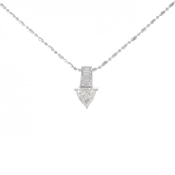 Dây chuyền kim cương PT900/PT850 0.741CT H SI1 cắt hình fancy - Hàng hiệu Authentic