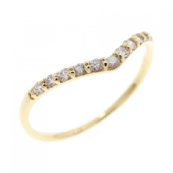 Nhẫn kim cương K18YG 0.10CT