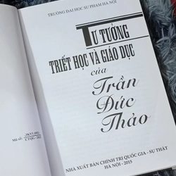 Tư Tưởng Triết Học Và Giáo Dục Của Trần Đức Thảo  502128