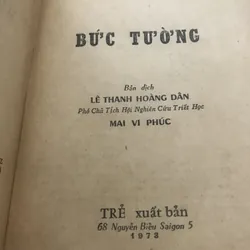 Bức Tường (1973 gốc hiếm, sách Jean Paul Sartre) 695488