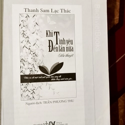 Khi tình yêu đến lần nữa (tiểu thuyết)