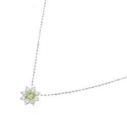 K18WG Đá Garnet Demantoid - Hàng hiệu Chính hãng 858613