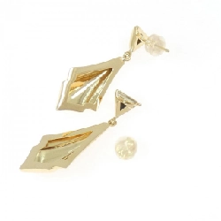 K18YG Bông tai - Hàng hiệu Authentic 874654