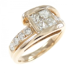 Nhẫn kim cương K18PG 1.00CT