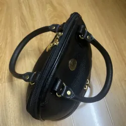 Túi nữ mini phom hến đi tiệc da thật 2hand 936050