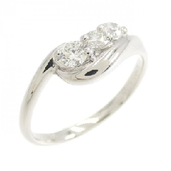 Nhẫn kim cương ba viên PT 0.30CT