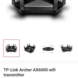 Router WiFi TP-Link Archer AX6000 cùng phụ kiện chính hãng 593292