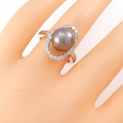 Nhẫn ngọc trai đen PT900 9.7mm 671904