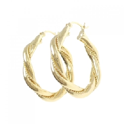 K18YG Khuyên tai - Hàng hiệu Authentic