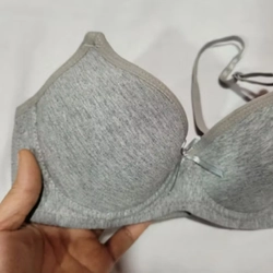 Áo lót cotton có gọng nâng đẩy thoáng khí thấm hút tốt  493004