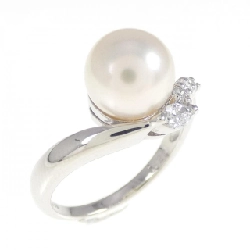 Nhẫn ngọc trai Akoya PT900 8.1mm