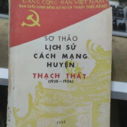 Sơ thảo lịch sử cách mạng huyện Thạch thất