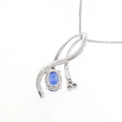 Dây chuyền Sapphire 750WG/K18WG 0.925CT - Hàng hiệu Chính hãng 857187