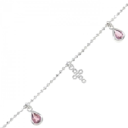 K18WG Vòng tay Tourmaline - Hàng hiệu Chính hãng