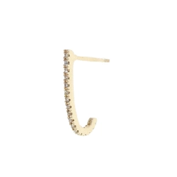 Khuyên tai Inner Hook S Hirotaka 0.08CT một bên - Hàng hiệu Authentic 845356