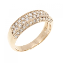 Nhẫn kim cương K18PG 0.50CT