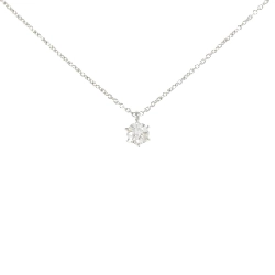 Dây chuyền kim cương PT900/PT850 0.244CT F VS1 EXT - Hàng hiệu Chính hãng