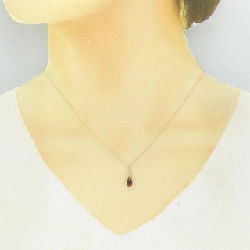 K10YG Garnet Necklace - Hàng hiệu Authentic 860074