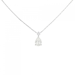 Dây chuyền kim cương PT900/PT850 1.006CT G SI2 hình giọt nước - Hàng hiệu Chính hãng