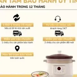 UNIE USC308 – Nồi hầm đa năng, nấu siêu nhanh, giữ trọn hương vị 714233