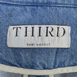 Áo khoác denim THIRD MAGAZINE A0841FJ 104 - Hàng hiệu Authentic 813537