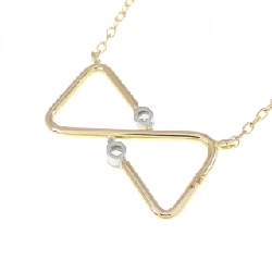 K18YG/PT Dây chuyền kim cương - Hàng hiệu Authentic 860624