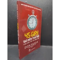 45 Giây tạo nên thay đổi Don Failla 2020 mới 80% ố nhẹ HCM2303 340753