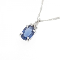 K18WG Sapphire Necklace 0.5CT - Hàng hiệu Authentic 859256