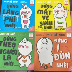 MIU BÉ NHỎ : sách dạy kĩ năng sống cho trẻ mẫu giáo : bộ 5 cuốn  1034666